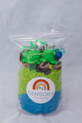 Frogs Pour and Explore Sensory Bag for Toddlers