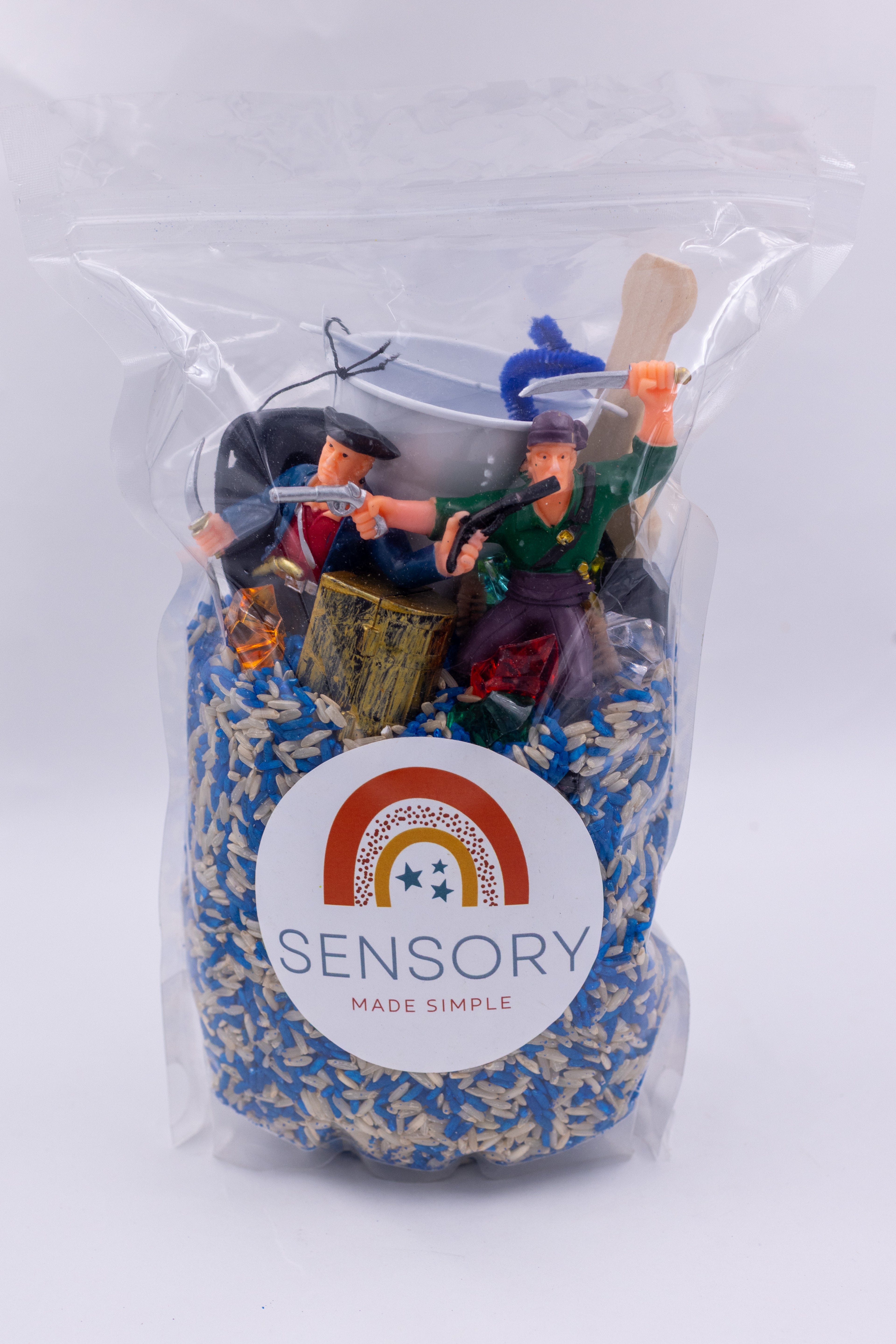 Pirates Pour and Explore Bags