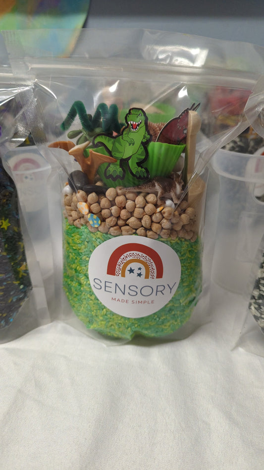 Dinos Pour and Explore Bags