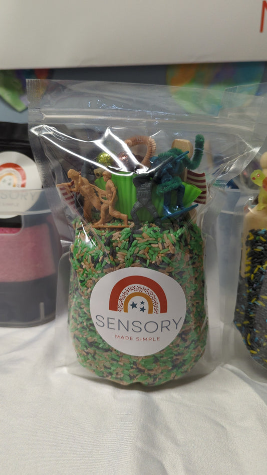 Military Pour and Explore bags